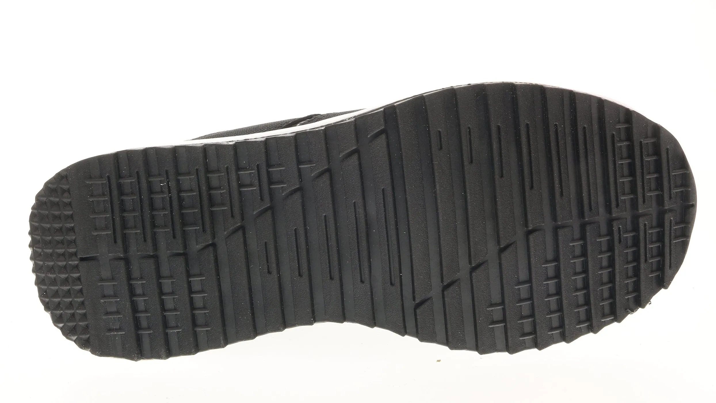 Versace Jeans Couture Black Signature Heel Court Lace Up Sneakers